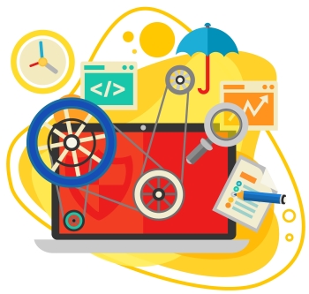 Veesolutions can maintain your WordPress site Graphic emphasizing website maintenance plans and packages.